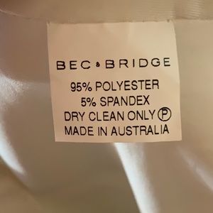 BEC & BRIDGE EUC sexy detailed bodycon